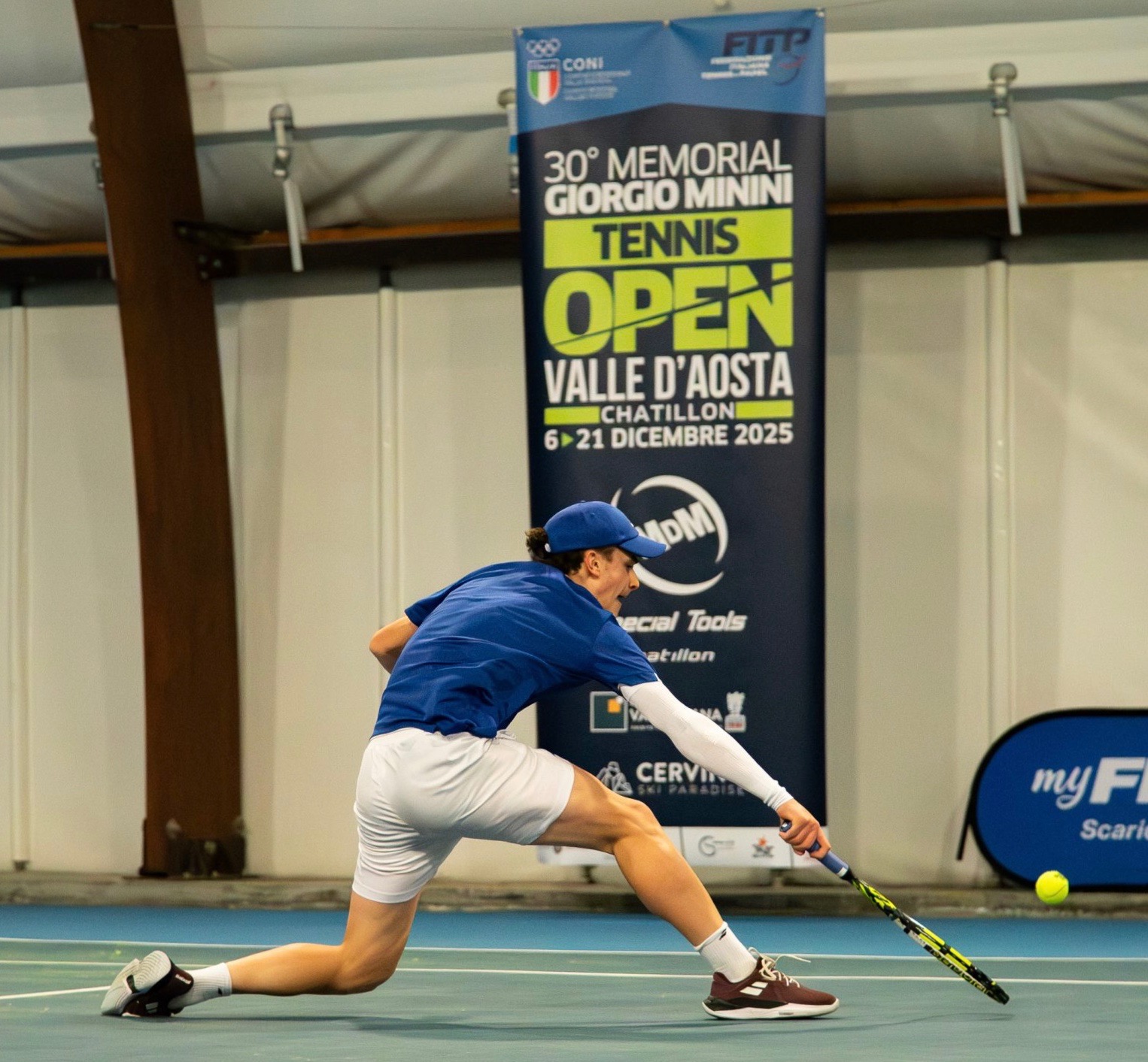 Nei Singolari si giocano i quarti di finale dell'Open Valle d'Aosta - 30° Memorial Minini