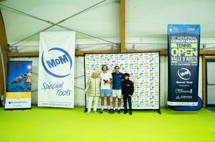 Tennis - Open Valle d'Aosta<br>30° Memorial Giorgio Minini